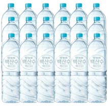 백산수 무라벨 2L 18개