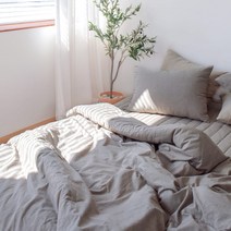 그래이불 순수 유기농 오가닉 퓨어워싱 코튼100% 알러지케어 간절기 여름 이불단품