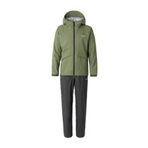 시마노 레인슈트 우의 비옷 낚시복 피싱의류 RA-005V, khak