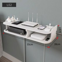 Wall Mount Storage TV Box 라우터 선반 셋톱 박스 브래킷 홀더 미니 PC DVD 플레이어 스탠드 랙 알루미늄 2/3 레이어 공간 WF, C