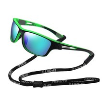스피드크래프트 100%고글 백프로 자전거고글 변색 백퍼센트 야구 등산선글라스 라이딩 mens polarized for men 야외 스포츠 타기 방풍 모래 태양 안경 uv 보호, 블랙 그린 세트