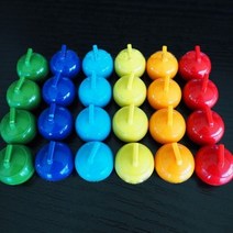 컬링 보드게임 쿨 스톤 세트 볼 당 8 피스 26mm, 다크 블루