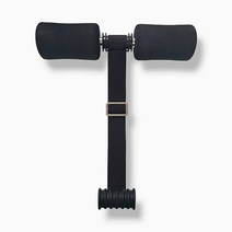 썸피트 길이조절 윗몸일으키기 싯업바, 선택옵션:블랙