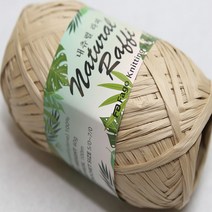 더울 털실 뜨개 라피아실 종이실 가방실 라탄실 모자실 여름실 내츄럴라피, 102오트밀