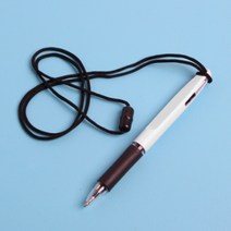 목걸이 볼펜 (2색) 휴대용 볼펜 단체선물 홍보 사은품펜