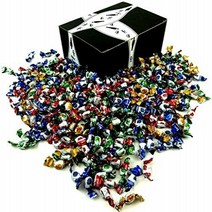 Colombina Delicate Fruit Drops 2.2 lb Bag in a BlackTie Box, 1