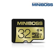 미니보스 microSD카드 CLASS10 16GB 외장메모, TLC 32GB