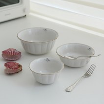 [윤자매네] 코스타노바 올리바 화이트 밥공기 국그릇 덮밥그릇 면기 비빔밥그릇 3종, 19cm
