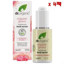 Dr. Organic 닥터오가닉 구아바 페이셜 세럼 30ml 4팩