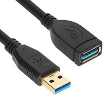 [강원전자] NETmate USB3.1 연장 케이블 [AM-AF] [1M/블랙] [NM-UF310BKZ]
