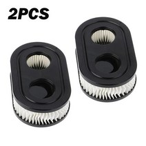 Briggs Stratton 용 잔디 깎는 기계 에어 필터 798452 K 593260 교체 정원 가정용 청소 도구, 02 Air Filter 2pcs