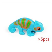 동물 귀여운 양 염소 암소 돼지 개 치킨 가축 피규어 MOC 빌딩 블록 어린이를위한 장난감 선물 DIY 부품, 40 5LPJA036-2