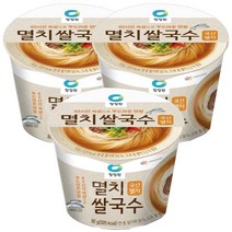 청정원 멸치 쌀국수 / 국산 멸치 / 컵 쌀국수, 3개