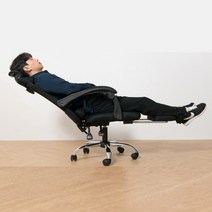 가성비 게이밍 의자 공부용 컴퓨터용 오피스 책상의자, 블랙