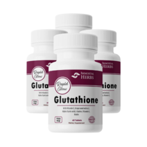 Immortal Herbs 바이오틴 포도씨 추출물 및 비타민 700mg 함유 프리미엄 글루타티온 정제, 60정, 4개