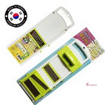 SPR_만능채칼 다기능슬라이스커터 채써는기계 무채썰기 채소 체칼 양배추채 쌈무 야채 사각 슬라이스칼 감자채_spr, SPR_국산 사파이어4종채칼