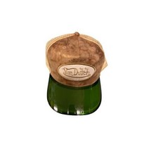 본터치 모자 Von Dutch Uv 400 매직 바이저 캔버스 화이트 스웨이드 그린 희귀 빈티지 캡