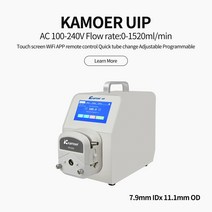 휴대용 낚시 어항 기포기 에어펌프 Kamoer 연동 펌프 AC110220V UIP 스테퍼 모터 고유량 투여 와이파이 제어 RS485 실험실용 풋 스위치, 9.UIPKK18003R25  S24 ID64 x OD