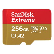 [샌디스크카메라] 샌디스크 익스트림 마이크로 SD 카드 CLASS10 100~160MB/S (사은품), 256GB