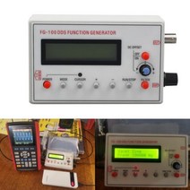 주파수 카운터 FG 100 DDS 함수 신호 발생기 1Hz 500KHz 소스 모듈 사인 삼각형 톱니 파형, 01 FG-100 DDS
