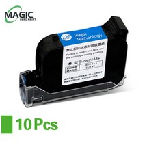 핸드 마킹기 잉크젯 10PCS 2588 호환 핸드 프린터 잉크 카트리지 인쇄 높이 127mm TIJ 빠른 건조 에코 솔벤, 01 10 Pcs