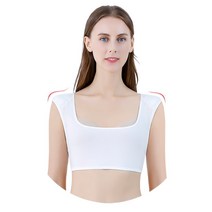 [여자어깨뽕] 해외여성 보조 어깨 패드 티셔츠 어깨뽕 티 숄더핏 반팔