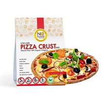 Low Carb Pizza Crust Mix Gluten-Free Plant-Based Almond Pizza Dough Mix High Protein High Fiber, 1