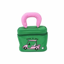 골프 보냉가방 라운딩 간식 보온보냉백 (5color), 그린 (홀인원)