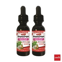 (뉴트리돔) 2병세트- 천연 항박테리아 고농도 오레가노 오일 30ml (Nutridom Oregano Coconut MCT Oil 30