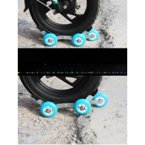 오토바이 타이어 펑크 이동 바퀴 부스터 바이크 트레일러 견인기, 기본