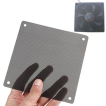 케이스 쿨러 쿨링팬 컴퓨터 메쉬 PVC 케이스 팬 쿨러 먼지 필터 방진 커버 섀시 120mm 로트당 5 개, 한개옵션0