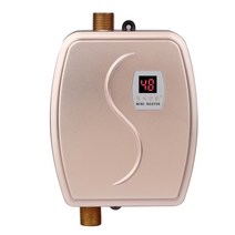 화목보일러 가정용화목보일러 가정용전기보일러가정용 3400w 전기 온수기 순간 탱크리스, 빨간색, au 플러그