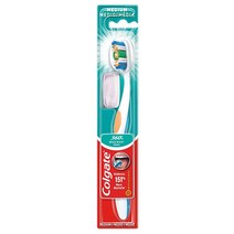 Colgate 360 소닉 배터리 파워 전동 칫솔 1개입 치실팁 칫솔모, 1 Count (Pack of 1)
