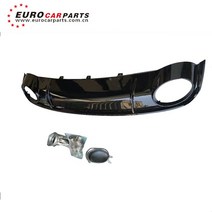 A4 RS4 외관 바디 세트 자동차 부품 앞 범퍼 후면 디퓨저 배기 파이프 2008-2012 년, 03 rear bumper