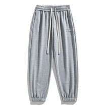 남성용 헐렁한 스웻팬츠 조거 팬츠 힙합 스트리트웨어