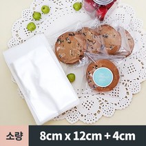 접착 OPP봉투 OPP 접착봉투 8cm 사이즈 7종류(200장)