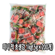 다인 신슈 포장용 미니 적초생강(5g x 200개) 배달용 [7563-5]코우 미니 적초생강(중국) 고형량 60%