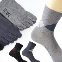 아놀드파마 국산 발가락양말 3족 AP5905 아가일 신사 무좀 남성 중목