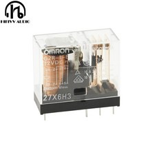 오므론 파워 PCB 릴레이 12V 개 열림 5A 8 피트 핀, 02 24V