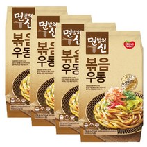 동원 면발의신 볶음우동 401.6g 2인분 묶음, 4개