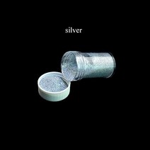 립글로즈 립틴트 립밤 립라이너 잘 지워지지 않는 착색 타투 립스틱 틴트 20g 안료 글리터 파우더 플래시 글리터 파우더 diy 립글로스 만들기 ibccccndc clear, 은, 1개