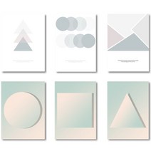 유홍아트 민트 6 Set 중 1택 감성 심플 인테리어액자 30호(91x65cm) (5629087), 3번/캔버스액자(옆면연장)