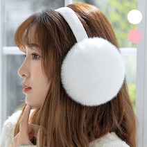 접이식 귀여운 솜사탕 퍼 귀마개 이어워머 이어머프 겨울귀마개 털귀마개 왕귀마개