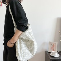올리아르 리프 에코백 면가방 보부상가방