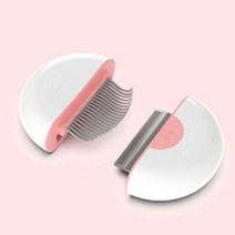 반려동물 콤보 브러쉬 죽은털 엉킨털 관리 핑크, 없음