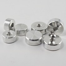 알루미늄 아크릴 다보 후크 장식 액자, 무두볼트8x50백색