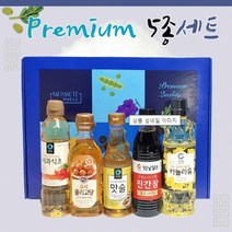 선물세트[모듬프리미엄-5종]선물세트/식용유/명절선물세트/선물세트/설날선물세트/천일염/소면, 오색수연소면