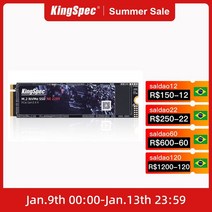 외장 솔리드 스테이트 드라이브KingSpec M.2 ssd 256gb PCIe NVME 1 테라바이트 512GB 솔리드 드라이브 228, 04 1 테라바이트