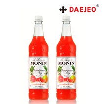 모닌 핑크자몽 시럽1L X 2병, 상세페이지 참조