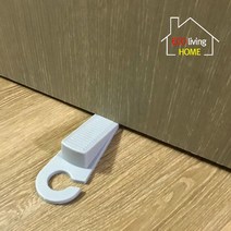 도어스토퍼 방문 도어 스톱 안전고리 말발굽 문고정 화이트, 20개
